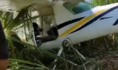 Incidente aéreo en Ayala, sólo con daños mínimos