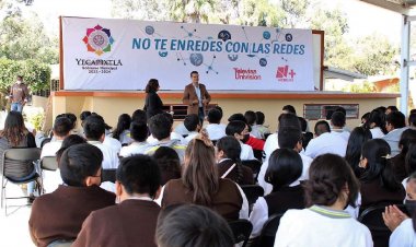 Más escuelas en Yecapixtla forman parte del programa contra delitos cibernéticos