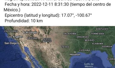 Saldo blanco en Morelos por sismo