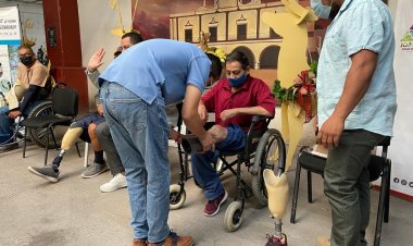 “Un Paso por Jojutla” ayudó a tres personas con su prótesis de pierna
