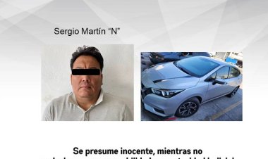 Gracias a cámaras de vigilancia, cae uno con auto reportado robado