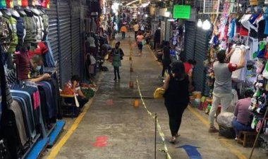 Casi está listo el tianguis decembrino en plazas Lido y Degollado