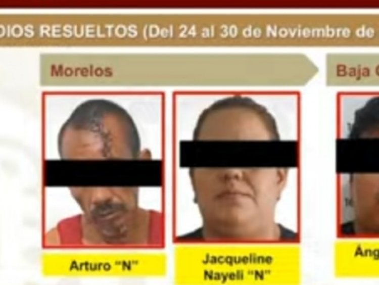 Destacaron en la Mañanera 3  golpes al crimen en Morelos