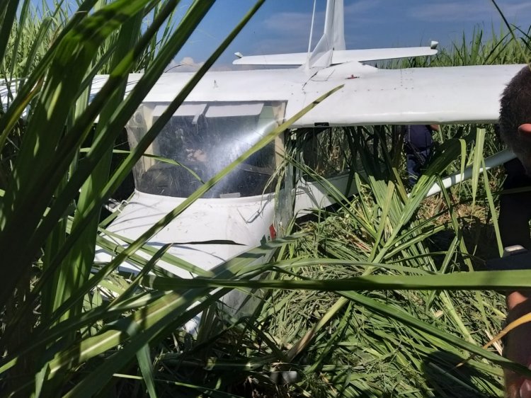Incidente aéreo en Ayala, sólo con daños mínimos