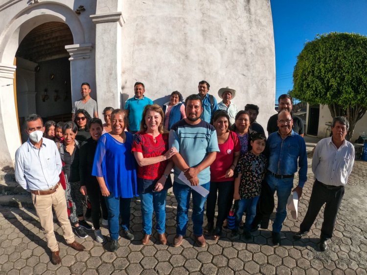 Con la Red Ciudadana Transformando Morelos, Margarita González Saravia visita Ocuituco y Atlatlahucan