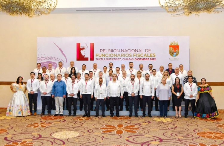 Morelos, presente en la 51 reunión de funcionarios fiscales en Tuxtla