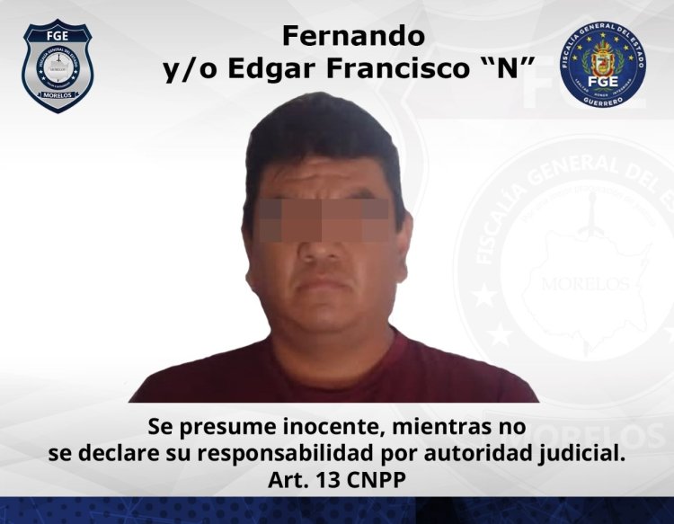 Detectives de Morelos y Guerrero capturan en Tetecala a “El Grande”