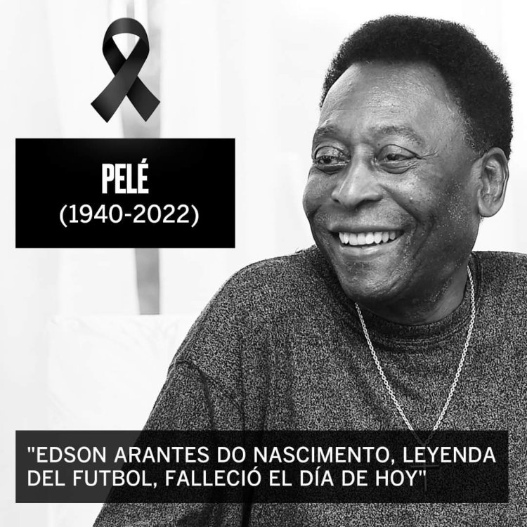Murió este día en Brasil "O Rei", Pelé a la edad de 82 años