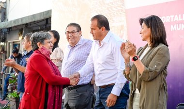 Ofreció Cuauhtémoc Blanco apoyo inmediato a los comerciantes afectados por incendio