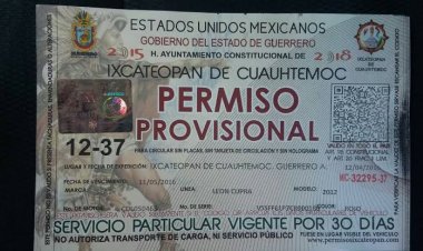 Permisos para circular de Guerrero son válidos y legales, por fallo de la SCJN