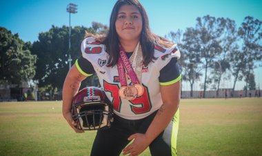 Una morelense, de lo mejor en halterofilia y futbol americano