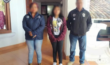 Tres adolescentes reportadas no localizadas ya están en Morelos