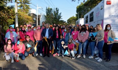 En Cuernavaca, hubo regalos para niños por el DIF capitalino