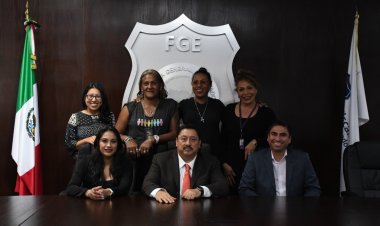 Fortalece FGE coordinación con comunidad LGBTTTIQ+