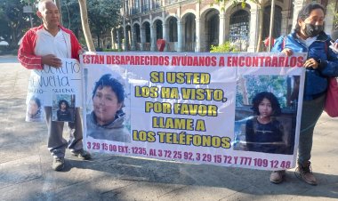 Suplican ayuda de gobierno estatal padres de los menores Ángelo y Selene