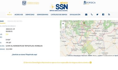 Se confirmó saldo blanco tras temblor con epicentro en Morelos