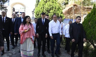 Revisa Cuauhtémoc Blanco obras de  restauración en inmuebles históricos