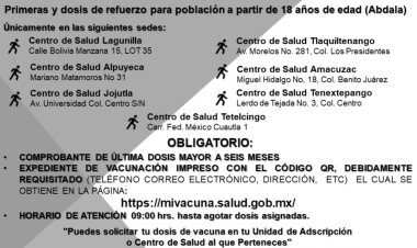 Se mantiene vacunación contra covid en la ascendente 6a ola