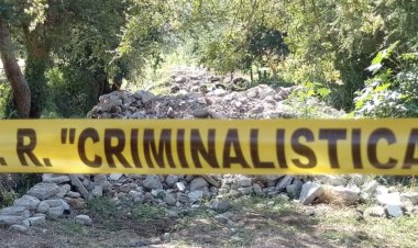 Hallaron restos humanos en paraje del ejido de Cuautlixco