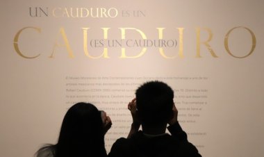 Invitan a ver la exposición  de Cauduro; últimos días