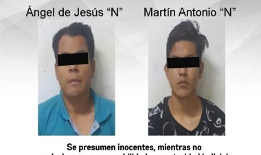 Este par se metió a un pozo por el cable de una empresa, acusan