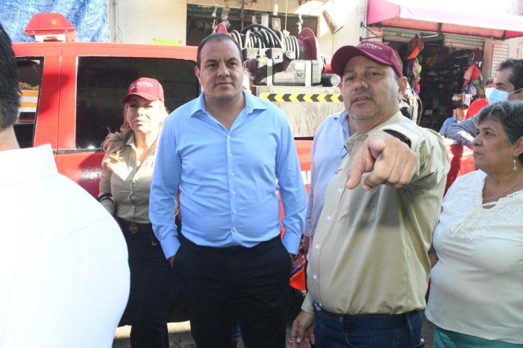 Refrendan su apoyo Cuauhtémoc Blanco y Rodrigo Arredondo a comerciantes