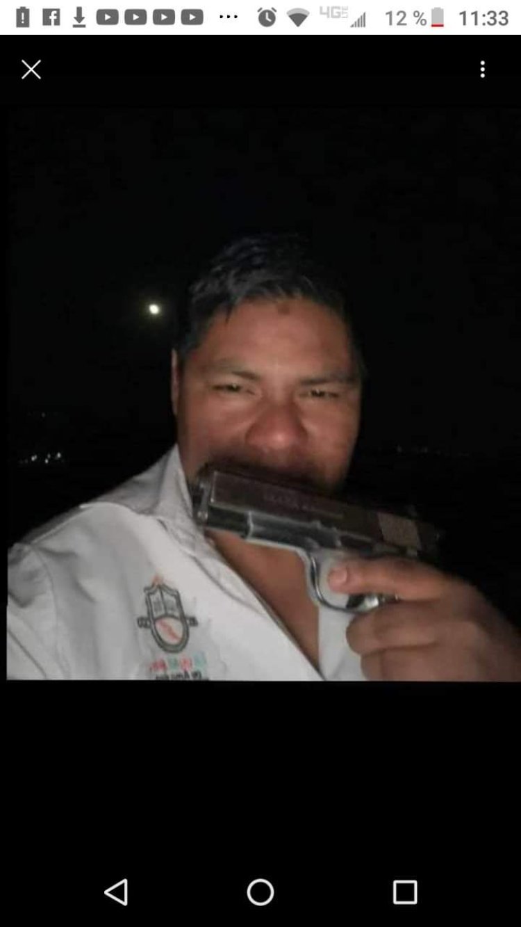 Detienen al alcalde de Zacualpan por portar arma prohibida