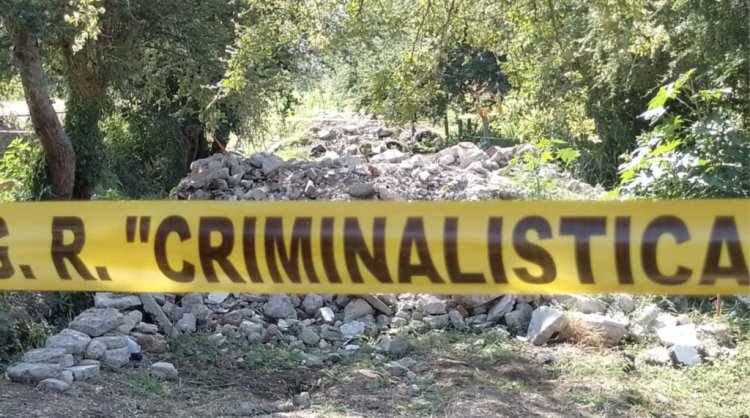 Hallaron restos humanos en paraje del ejido de Cuautlixco