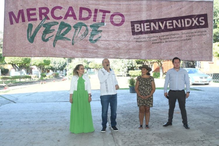 Participan 60 productores en Mercadito Verde en Cuautla