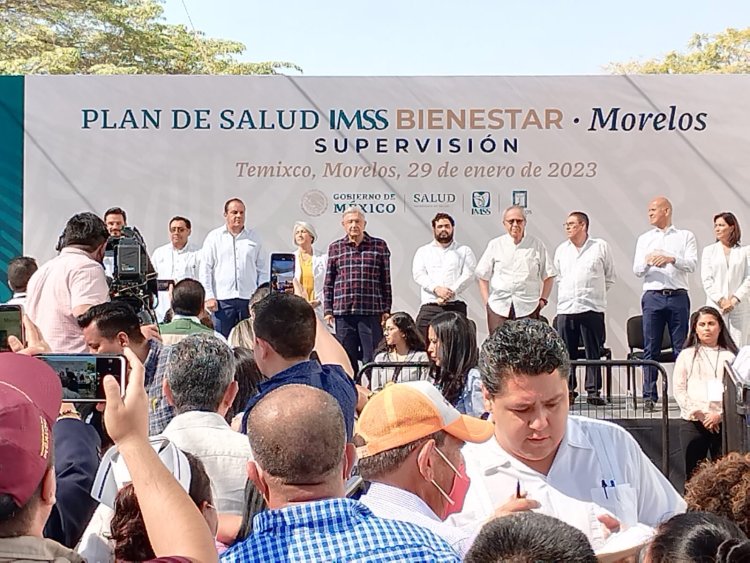 Cuauhtémoc Blanco agradeció al  presidente por el IMSS Bienestar