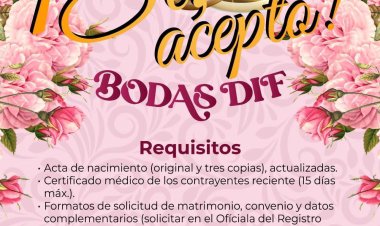 Celebrarán en Cuautla el Día del Amor con matrimonios gratuitos