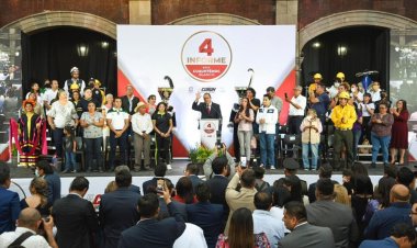 Ofreció mensaje Cuauhtémoc Blanco con detalles sobre su 4° informe