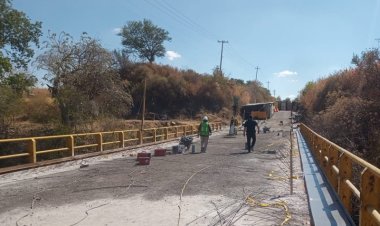 Viene reapertura de puente Amarillo o de Las Animas pronto, en Yecapixtla