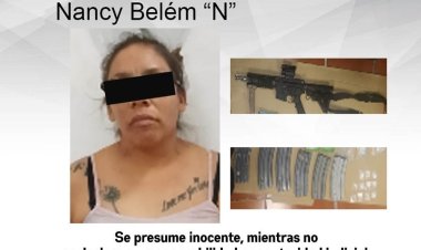 La treintañera Belén, presunta culpable de violar las leyes de armas y de salud