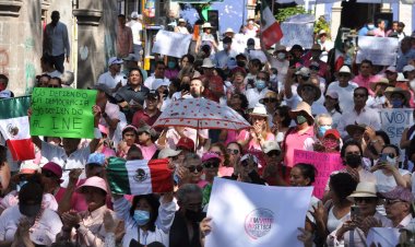 También en Morelos se marchó  en supuesta defensa del voto