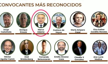 Marco Adame, uno de los principales promotores de la marcha: AMLO