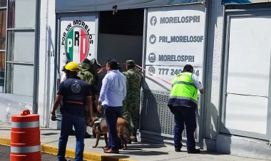 Una falsedad más en el PRI: amenaza de bomba