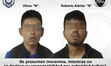 Por robo de vehículo agravado y robo calificado acusan a este par