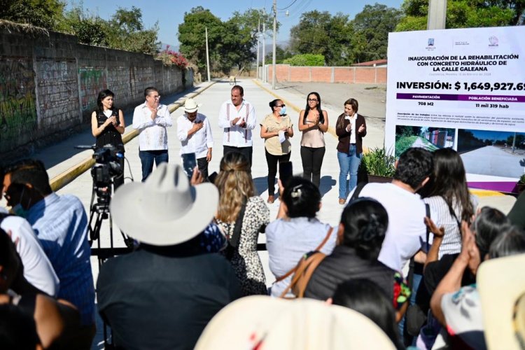 Inauguró obras el gobernador en Coatetelco