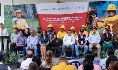 Formalmente, arrancó la campaña estatal contra incendios forestales