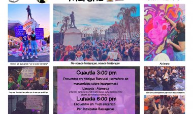 Una lunada se agrega a acciones de colectivos por Día de la Mujer