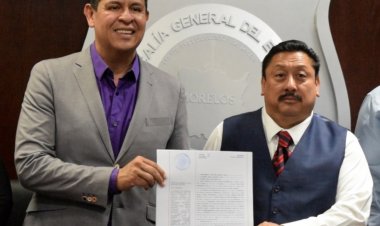 Firman Jojutla y FGE donación de predio para Centro de Justicia de féminas