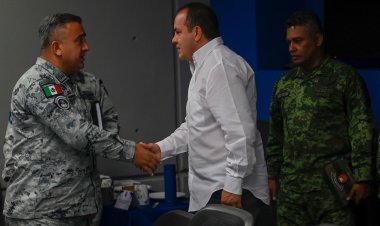 Tiene Morelos un nuevo responsable de la GN; el gobernador le dio la bienvenida