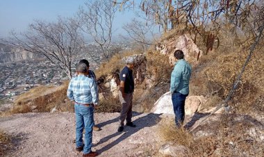 Surgen más grietas en cerro de Jiutepec y aplican revisión