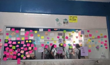 Protestan alumnos contra maestros  por acoso sexual en el CBTIS 194