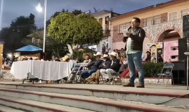 Habitantes, designan terna para edil sustituto en Tetela del Volcán