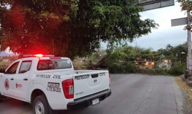 A no exponerse cuando haya ráfagas de vientos fuertes, pide PC a ciudadanía