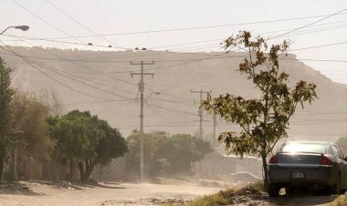 Alerta Protección Civil a la  población por fuertes vientos