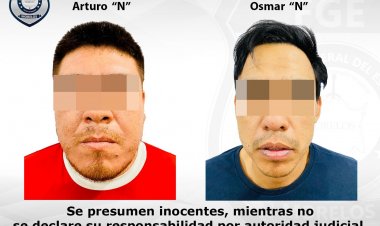 Vinculados a proceso por portación de arma de fuego y vehículo robado