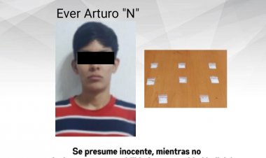 En Jiutepec lo aprehenden por presunto delito contra la salud